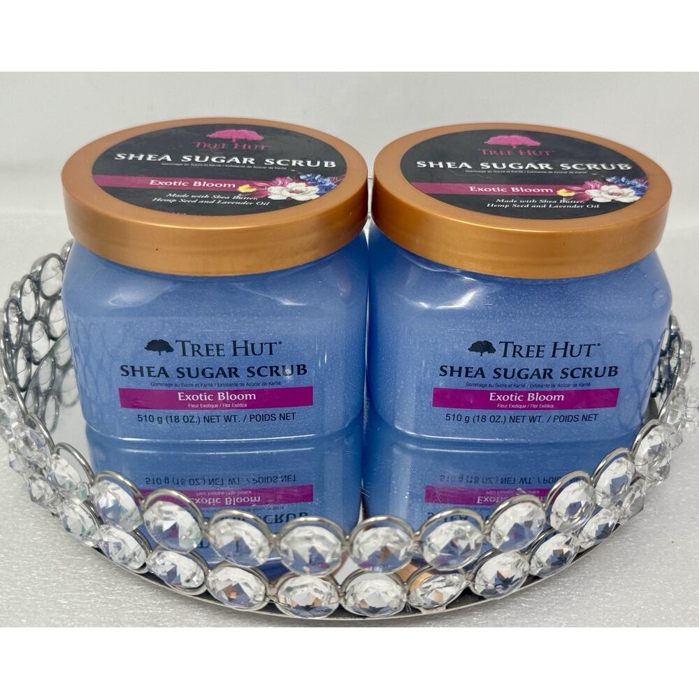 Tree Hut Exotic Bloom Shea Sugar Scrub 510g - Bundle of 2